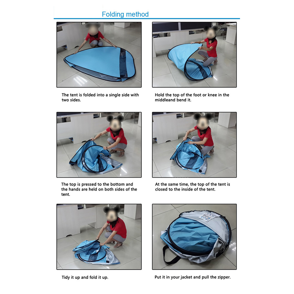 Cheap Goat Tents New Automatic Opening Beach Tent Sun Shelter UV protective Tent Shade Lightwight Pop Up Open For Outdoor Camping Fishing   